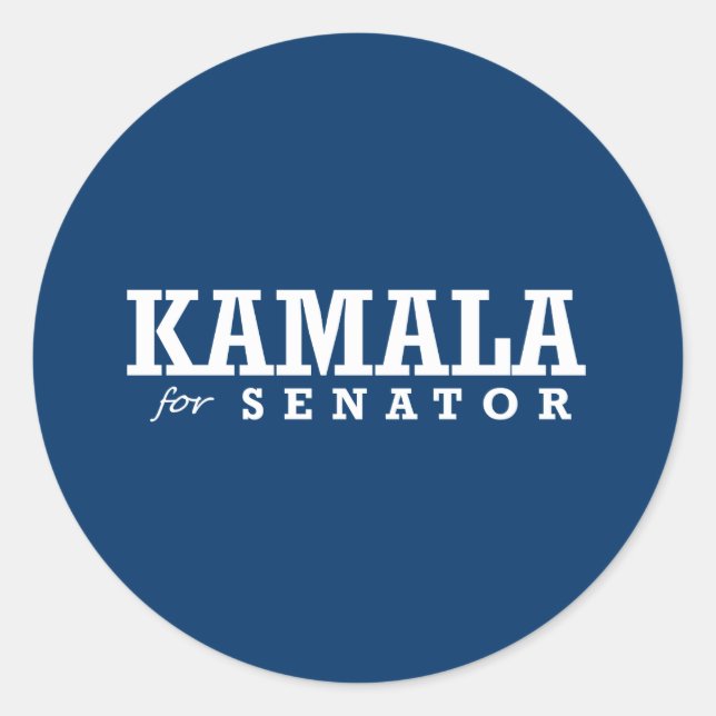 ADESIVO KAMALA PARA SENADOR (Frente)