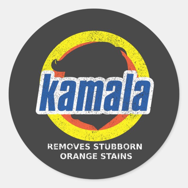 Adesivo Kamala remove manchas laranja bornais (Frente)