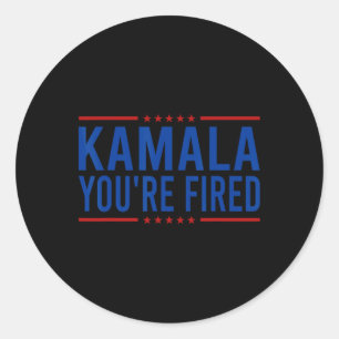 Adesivo Kamala Você está demitido 2024 Engraçado Donald Tr