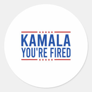 Adesivo Kamala Você está demitido 2024 Engraçado Donald Tr