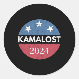 Adesivo Kamalost Kamala Perdeu Eleição Trump Ganhou 47º Pr