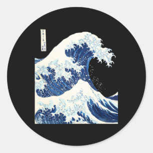 Adesivo Kanagawa Japonês O Oceano De Ondas De Excelente