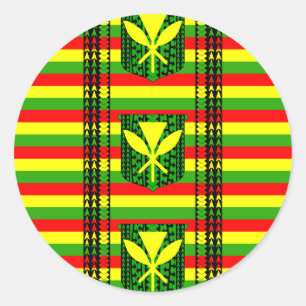 Adesivo Kanakan tribal Maoli