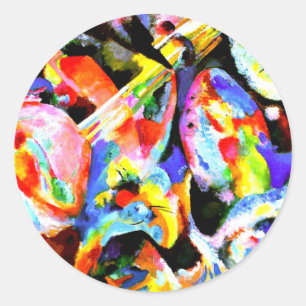 Adesivo Kandinsky - Improvisação da Enchente