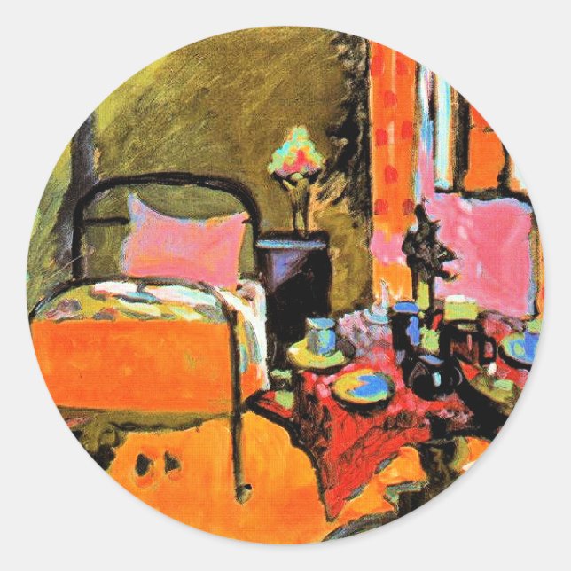Adesivo Kandinsky - Quarto em Aintmillerstrasse, (Frente)