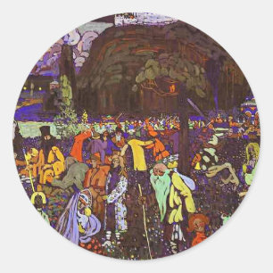 Adesivo Kandinsky - Vida Colorida,