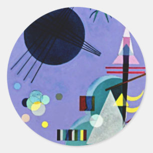 Adesivo Kandinsky - Violet-Green,