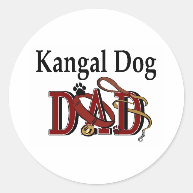 Adesivo Kangal Dog Pai Sticker (Frente)