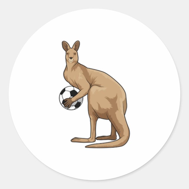 Adesivo Kangaroo at Soccer Sports (Frente)