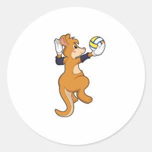 Adesivo Kangaroo nos Esportes de Voleibol