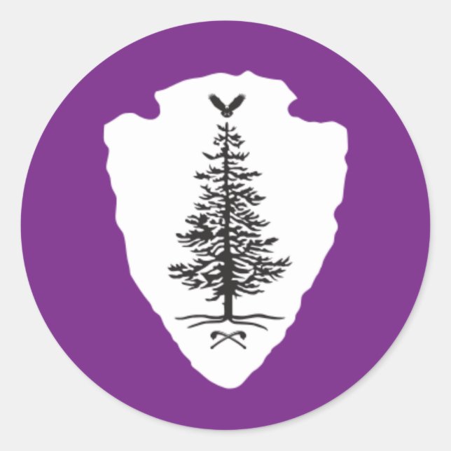 Adesivo Kanienkeh Mohawk Nation Sticker (Frente)