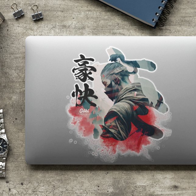 Adesivo Kanji Samurai Goki Sticker (Criador carregado)
