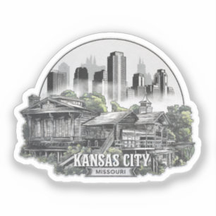 Adesivo Kansas City Missouri USA