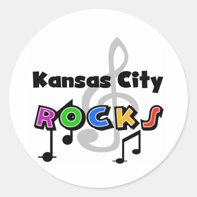 Adesivo Kansas City Rocks (Frente)