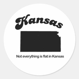Adesivo Kansas - Nem tudo é plano