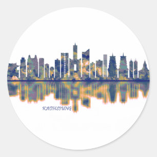 Adesivo Kaohsiung City Skyline