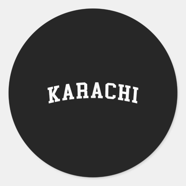 Adesivo Karachi  (Frente)
