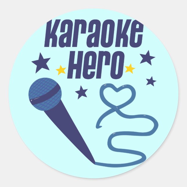 Adesivo Karaoke Hero (Frente)