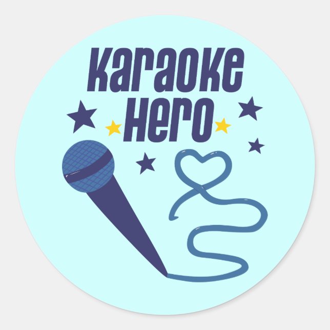 Adesivo Karaoke Hero (Frente)
