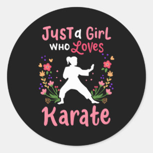 Adesivo Karate Apenas Um Que Ama Karate