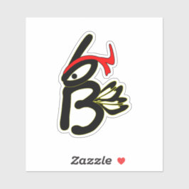 Adesivo Karate Biene