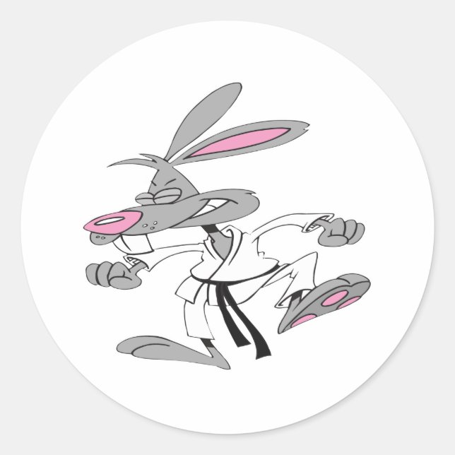 Adesivo Karate-Bunny (Frente)