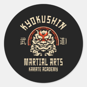 Adesivo Karate Kyokushin Artes Marciais Japonesas