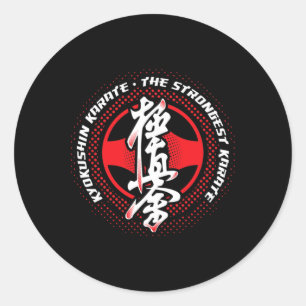 Adesivo Karate Kyokushin Mais Forte