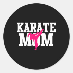 Adesivo Karate Mãe Dia das Mães Artes Marciais Kickboxing