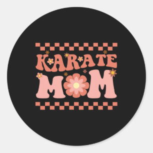 Adesivo Karate Mãe Karate Jogador de Arte Marcial Amante K