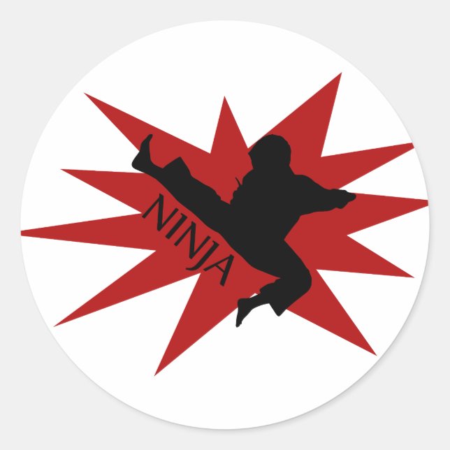 Adesivo Karate Ninja (Frente)