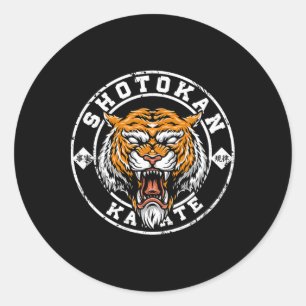 Adesivo Karate Retro Shotokan Vintage Gift Fan De Karate
