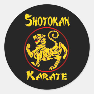 Adesivo Karate Shotokan Tiger Artes Marciais
