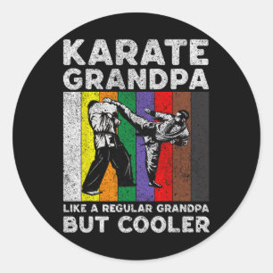 Adesivo Karate Vintage Taekwondo Karate