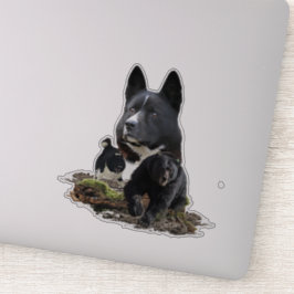 Adesivo Karelian Bear Dog Sticker