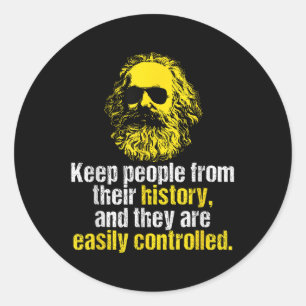 Adesivo Karl Marx Cita O Funny Partido Socialista Dsa