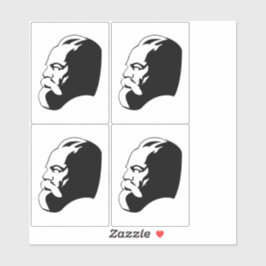 Adesivo Karl Marx, Communism, Socialism, Soviet Union