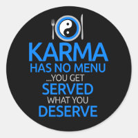 Karma Não Tem Menu... Gráfico Yin Yang