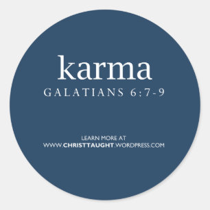 Adesivo Karma Sticker