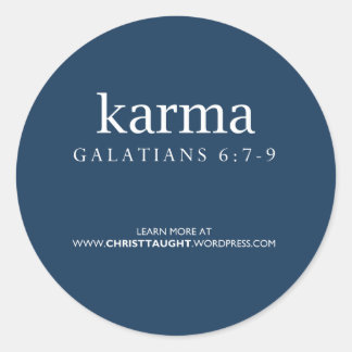 Adesivo Karma Sticker