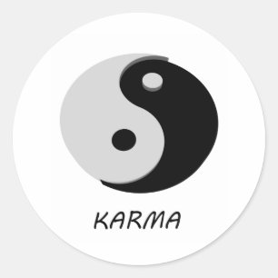 Adesivo Karma Ying Yang