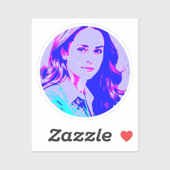 Adesivo kate middleton crie sua própria foto (Folha)