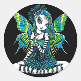 Adesivo "Katy" Green Tattoo Faerie Stickers