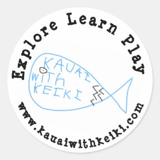 Adesivo Kauai com Keiki Sticker