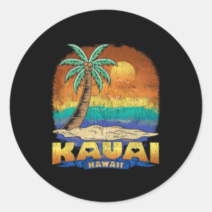 Adesivo Kauai Hawaii Vintage angustiou Souvenir