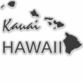 ADESIVO KAUAI - ILHAS HAWAII