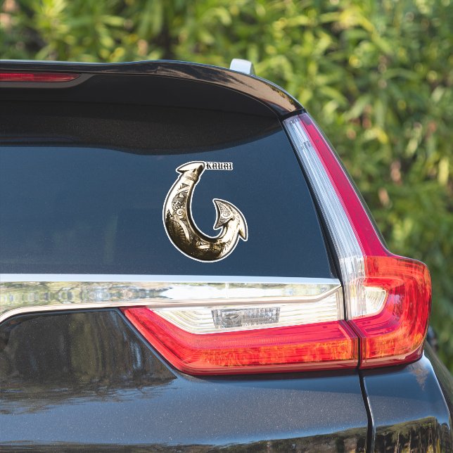 Adesivo Kauai Tribal Hook (Lado do carro)
