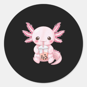 Adesivo Kawaii Anime Axolote Boba