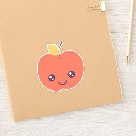 Adesivo Kawaii Apple Kiss-Cut Vinyl Sticker
