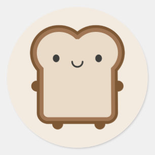 Adesivo Kawaii Bread / Toast